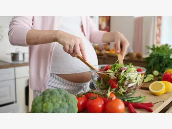 Ilustracja artykułu dieta w cukrzycy ciążowej - zasady, jadłospis, produkty, porady