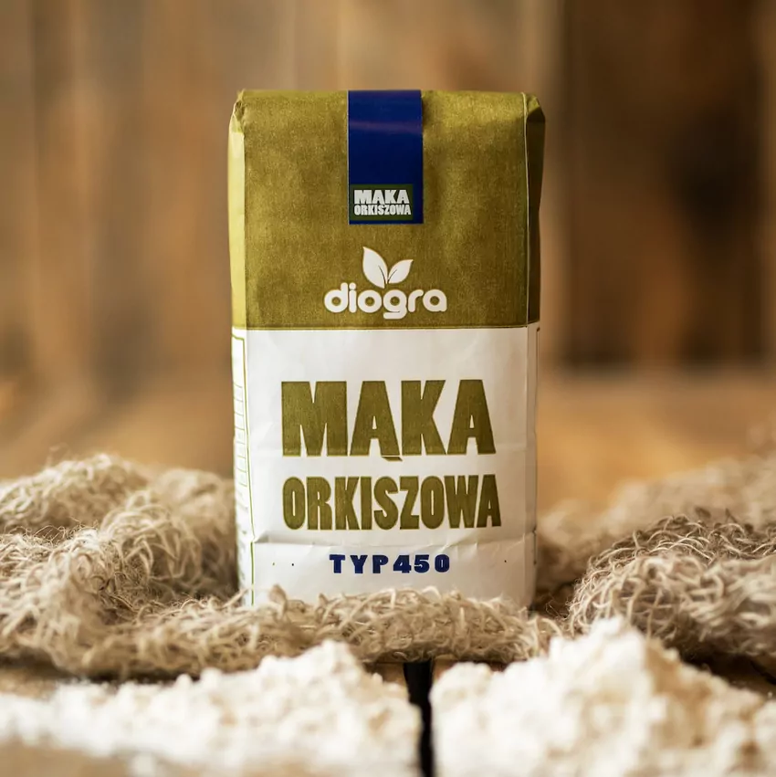 Mąka orkiszowa typ 450 z własnego gospodardstwa - Diogra