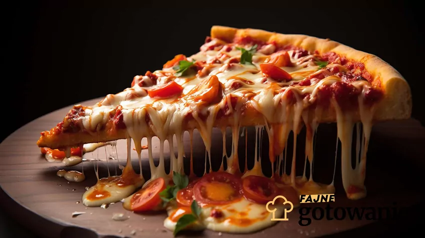 Pizza, która może stanowić comfort food. Czy warto z niej rezygnować? Pizza z warzywami i serem