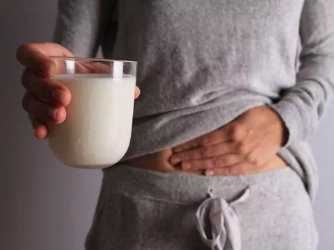 Mleko może powodować biegunki