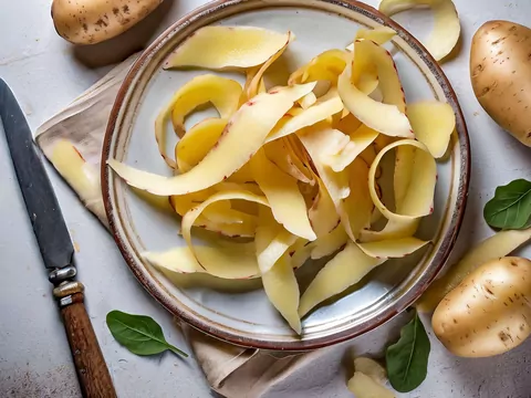 Cenne sposoby na obierki ziemniaków