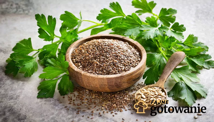 Superfoods w polskim wydaniu – zdrowo i oszczędnie Siemię lniane i natka pietruszki