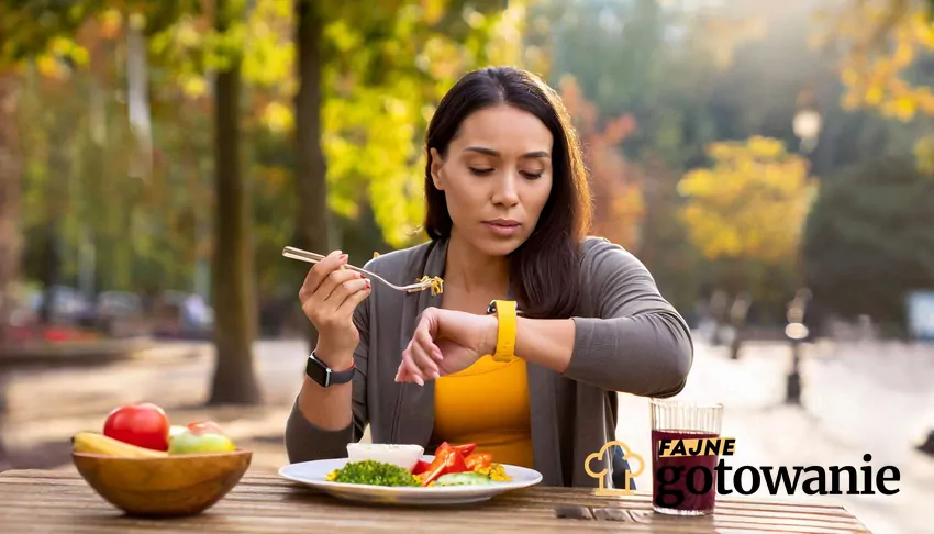 Nawet zdrowy posiłek zjedzony w pośpiechu nie daje organizmowi pełnej energii Wolne jedzenie poprawia zdrowie