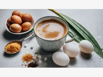 Ilustracja artykułu egg coffee - wietnamska kawa z jajkiem