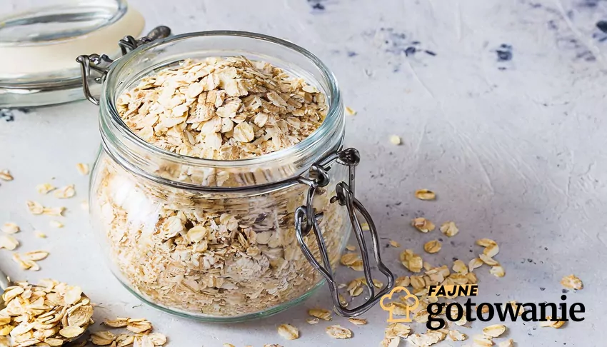 Zdrowe płatki owsiane na śniadanie