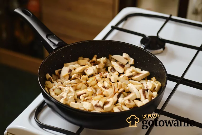 Smażenie pieczarek