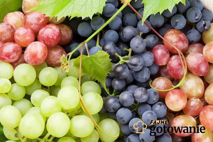 Winogron powinno się jeść razem z pestkami Różne rodzaje winogron