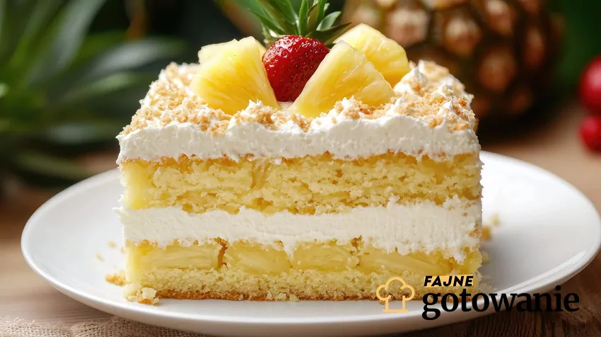 Ciasta z dodatkiem ananasa to znakomity sposób na uzyskanie fantastycznego deseru Ciasto z ananasem