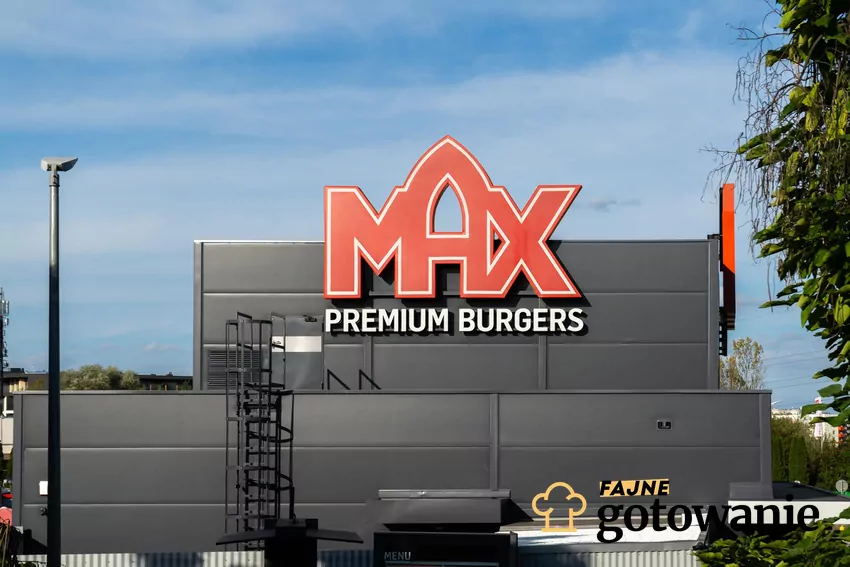 Logo firmy MAX Premium Burgers