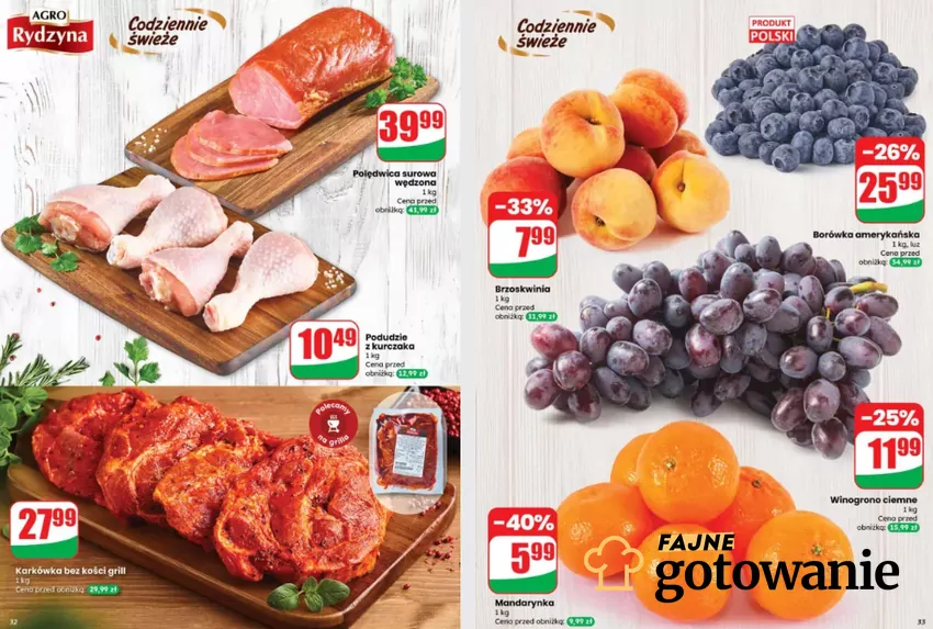 Mięso i owoce Dino - gazetka