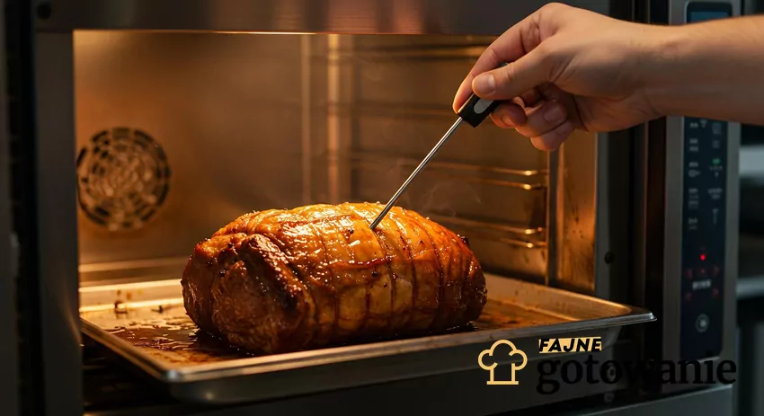 Te kilka kroków pomoże w przygotowaniu genialnej pieczeni! Sprawdzanie temperatury termometrem w mięsie pieczonym w piekarniku