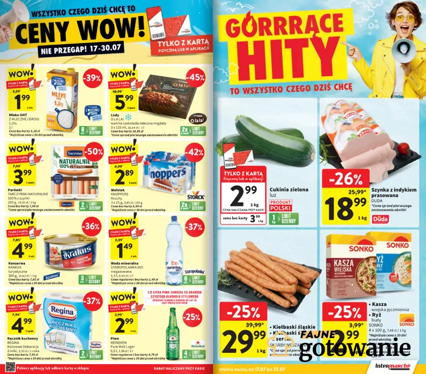 Gorące hity w Intermarche! Intermarche - gazetka