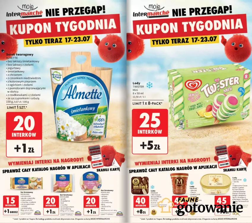 Wymieniaj Interki na nagrody! Intermarche - gazetka