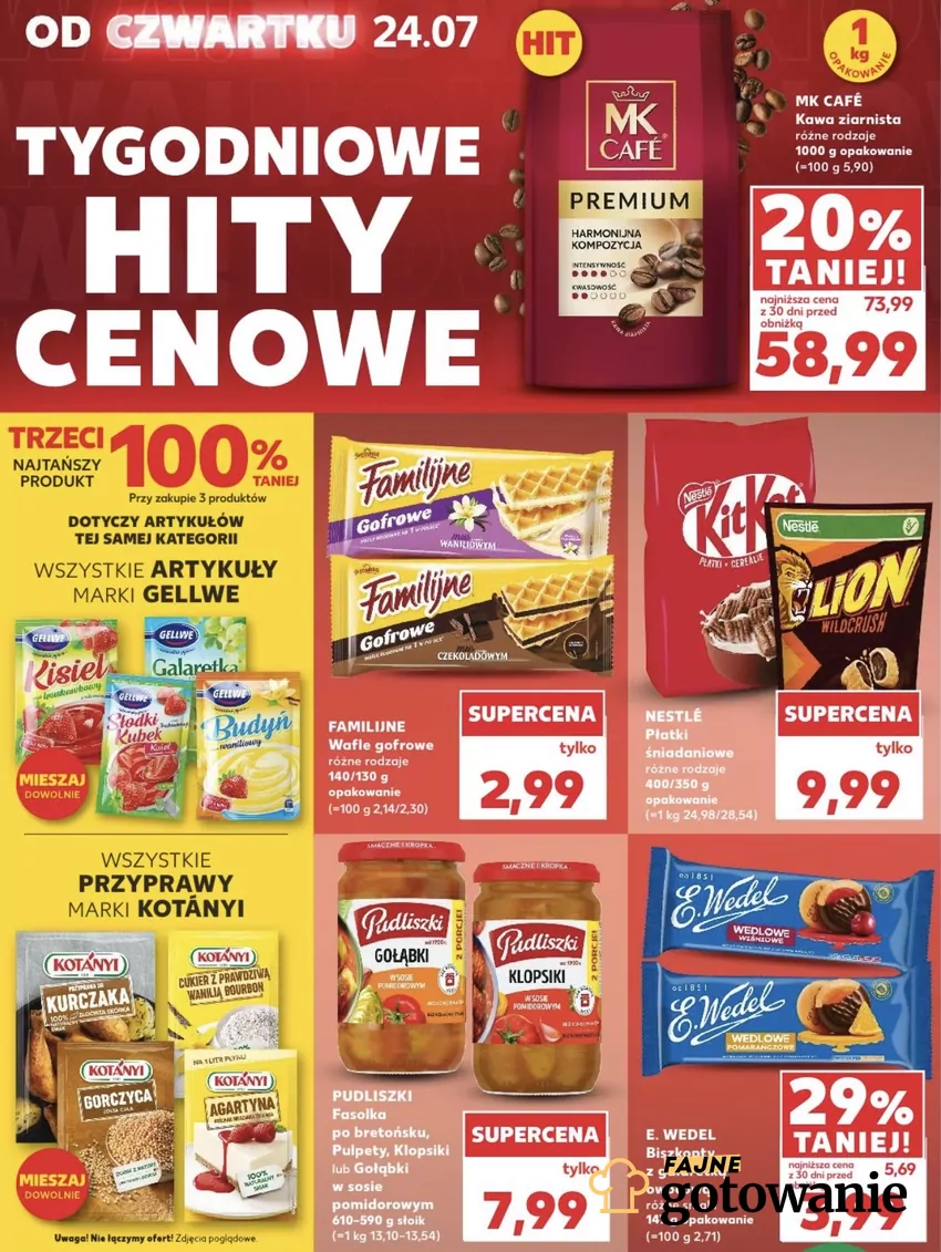 1 kg ziarnistej kawy jest teraz tańszy o 20% Promocje w Kauflandzie