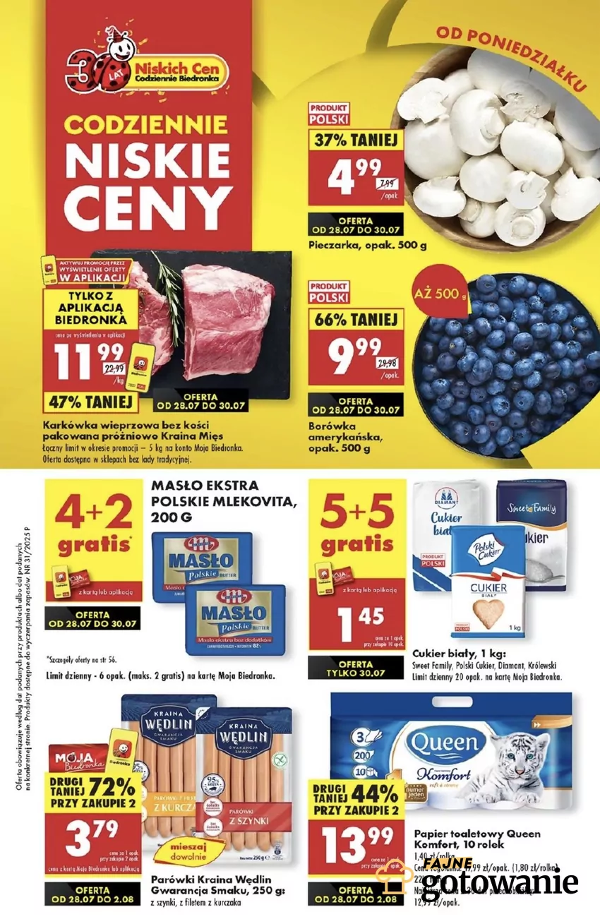 To aż 66% taniej Promocje w Biedronce