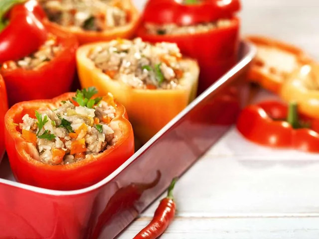 Przepis na faszerowaną paprykę
