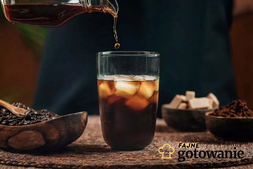 Cold brew iced coffee