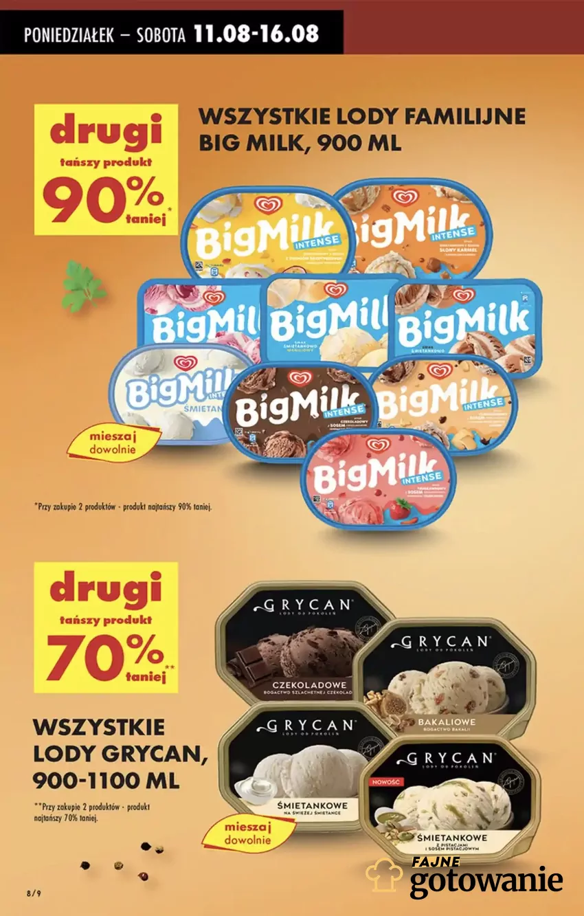 Wybieraj ulubione smaki Promocje w Biedronce