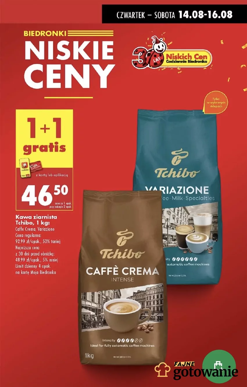 Promocje w Biedronce