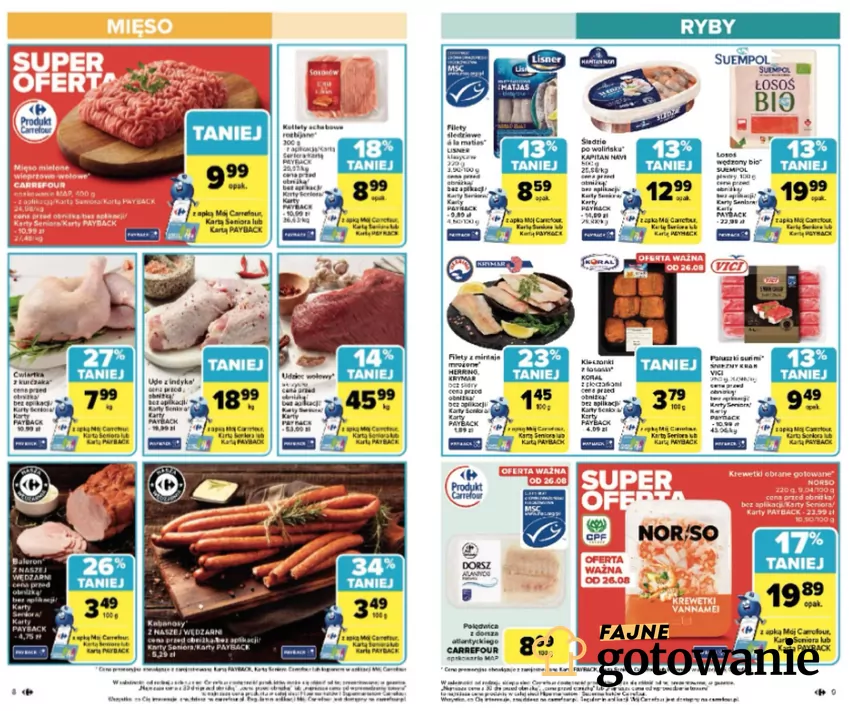 Mięso i ryby w super cenach w Carrefourze Carrefour - gazetka