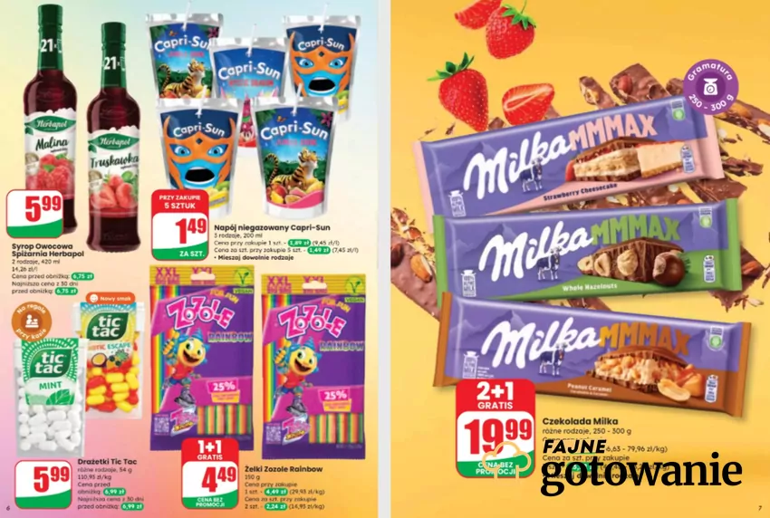 W Dino super promocja na popularną czekoladę Dino - gazetka