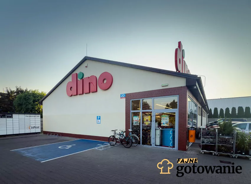 W dniach 3-9 września promocje różnych artykułów spożywczych w Dino Dino - neon