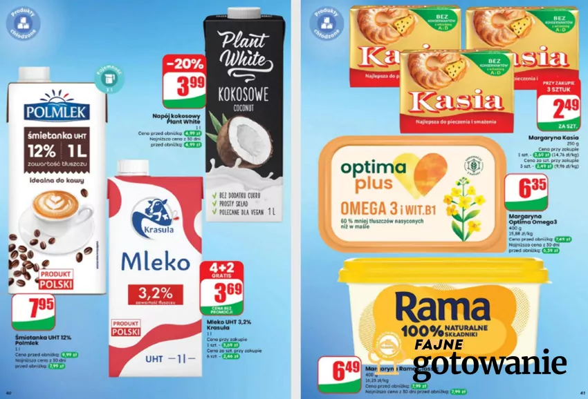 W promocji m.in. masło i mleko Dino - gazetka