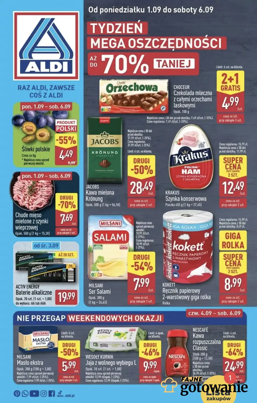 Promocje w ALDI