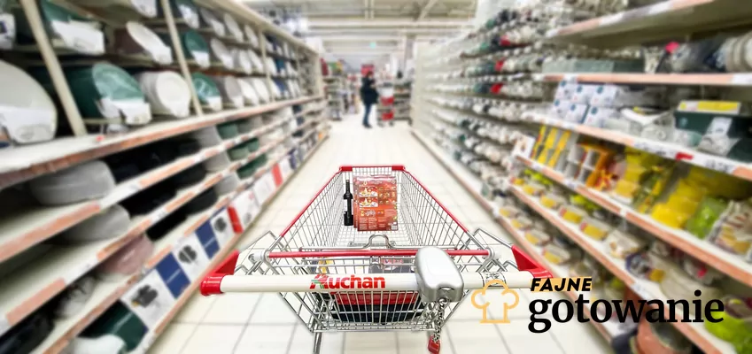 Ten majonez jest jednym z najczęściej wybieranych w Polsce Wózek sklepowy Auchan