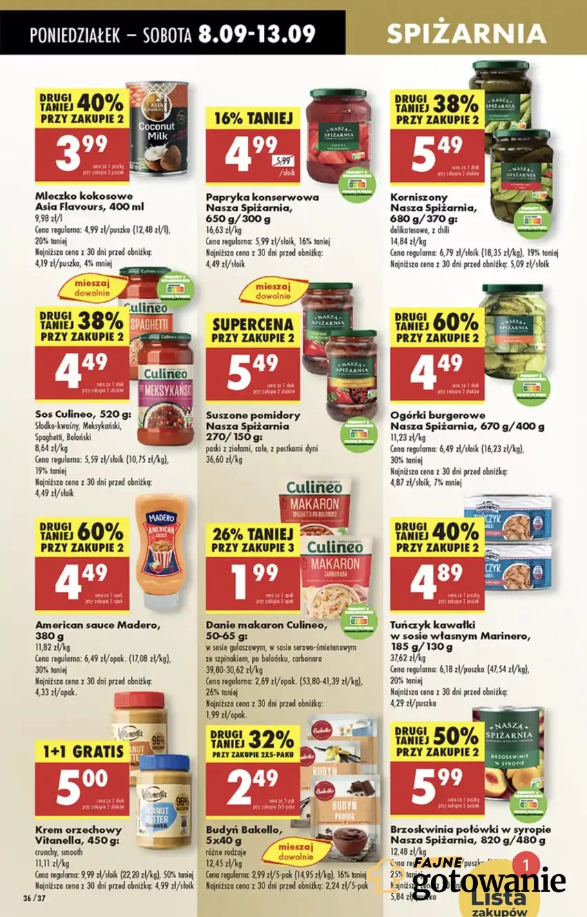 Tu nie ma limitów - kup tyle, ile chcesz Promocje w Biedronce