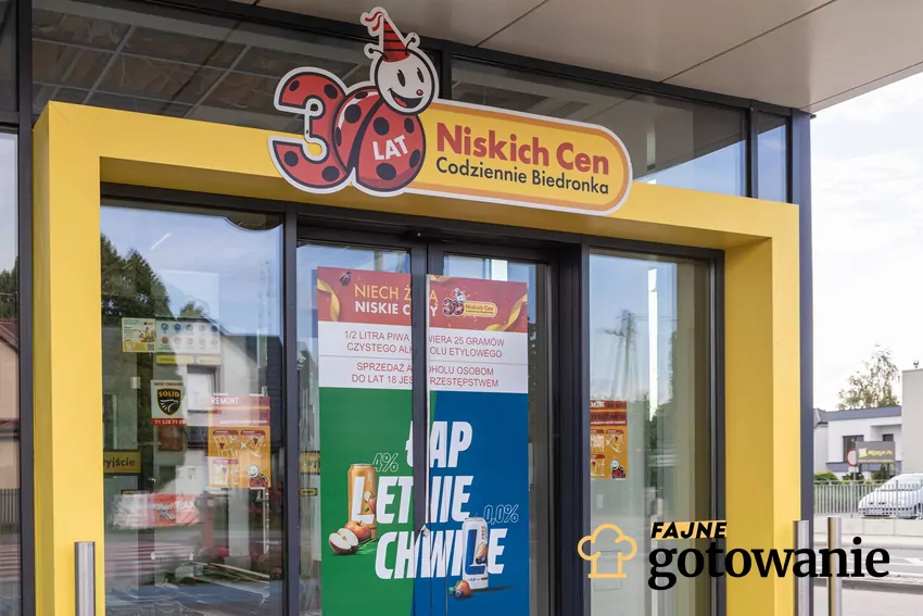 Ta firma cechuje się tym, że produkty są naturalne Sklep Biedronka