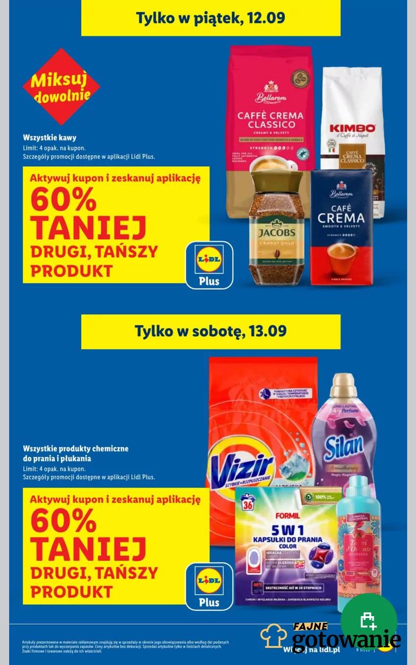 Możesz mieszać, ale wybierz maksymalnie 4 sztuki Promocja w Lidlu