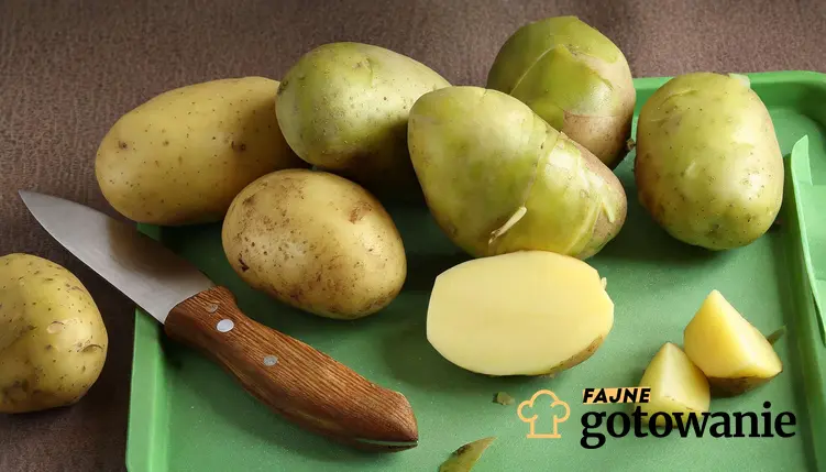 Zielony kolor ziemniaków spowodowany jest zawartością w nich solaniny