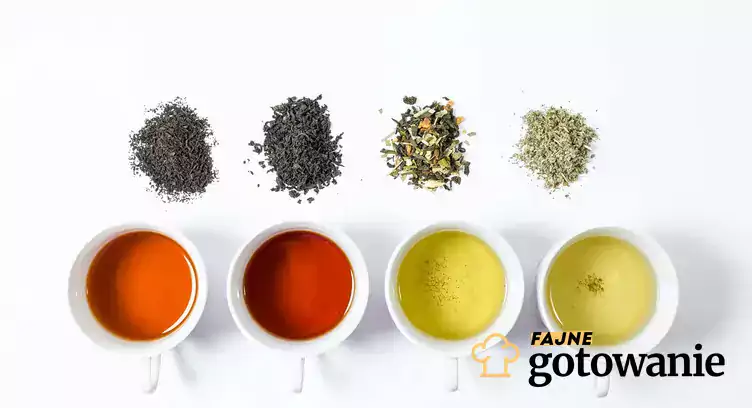Różne rodzaje zdrowej herbaty