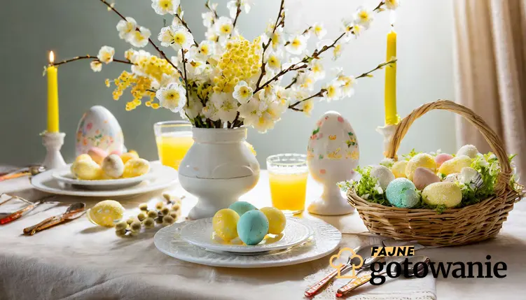Stół Wielkanocny często ugina się pod ilością jedzenia, warto więc wykonać wegetariańskie przepisy