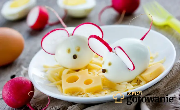 Myszki z rzodkiewki i jajka to również sposób na zachęcenie do zjedzenia warzyw