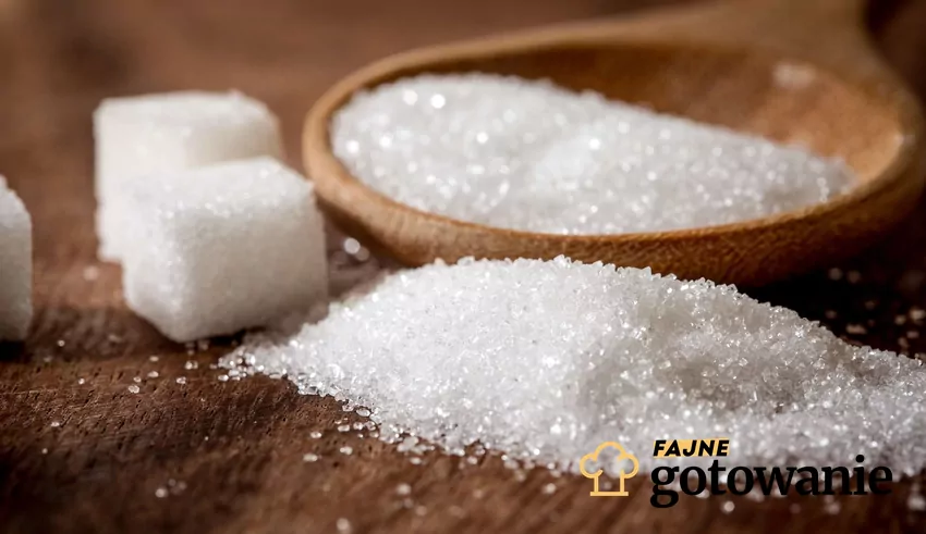 Zamiana cukru na słodzik to oszczędność aż 20 kcal Cukier vs. słodzik — różnica kalorii