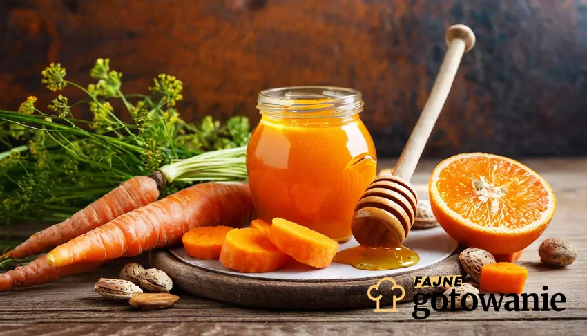 Marchewka z pomarańczą i miodem – naturalny lifting skóry twarzy Marchew, pomarańcza i miód na skórę
