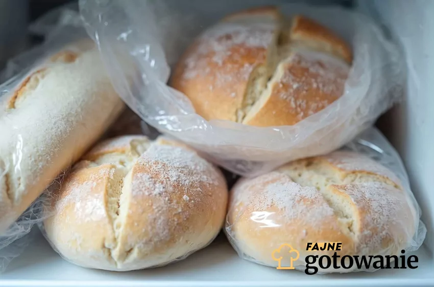 Mrożenie pieczywa wzbudza wiele kontrowersji Chleby w woreczkach umieszczone w zamrażalniku