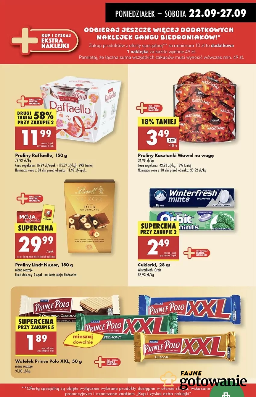 Promocje w Biedronce