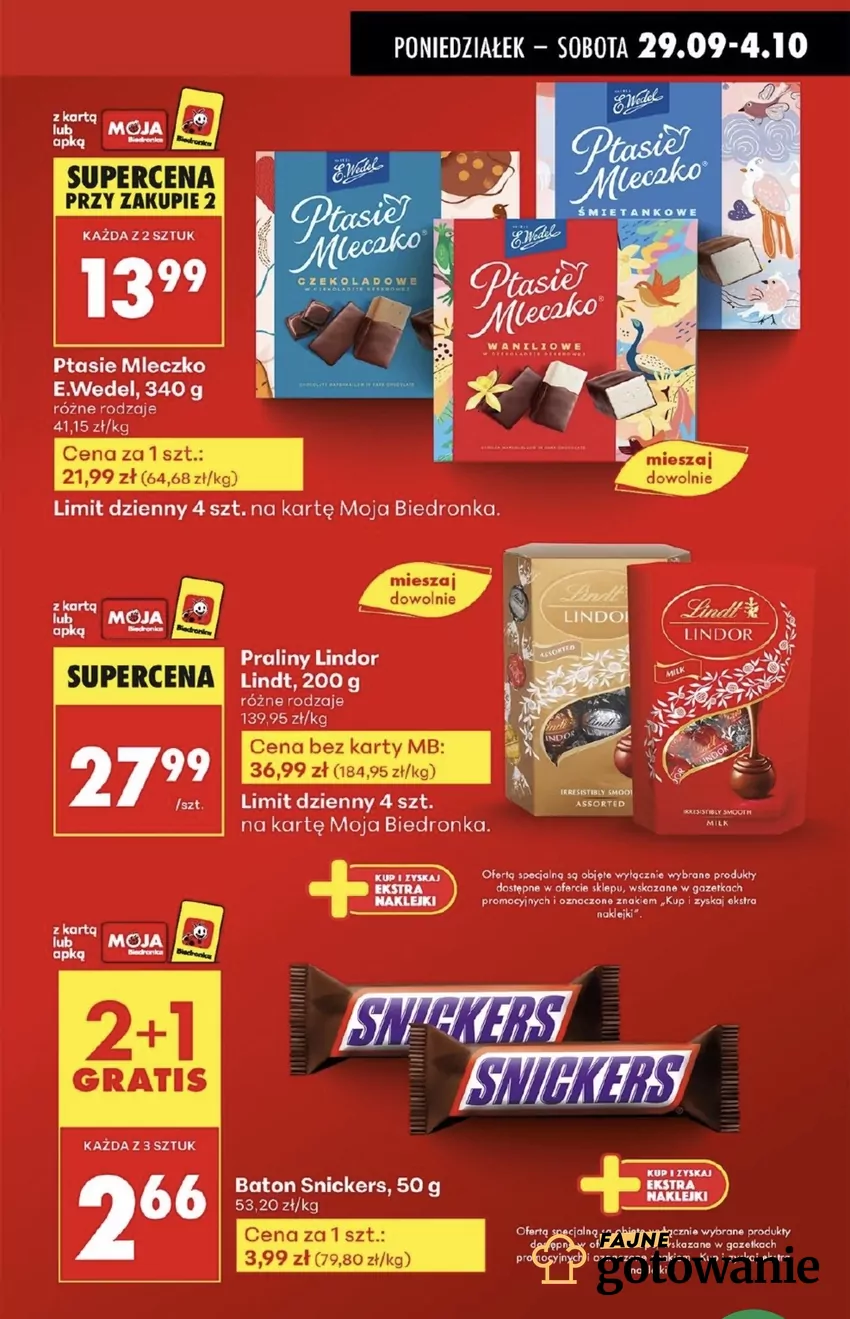 Promocje w Biedronce