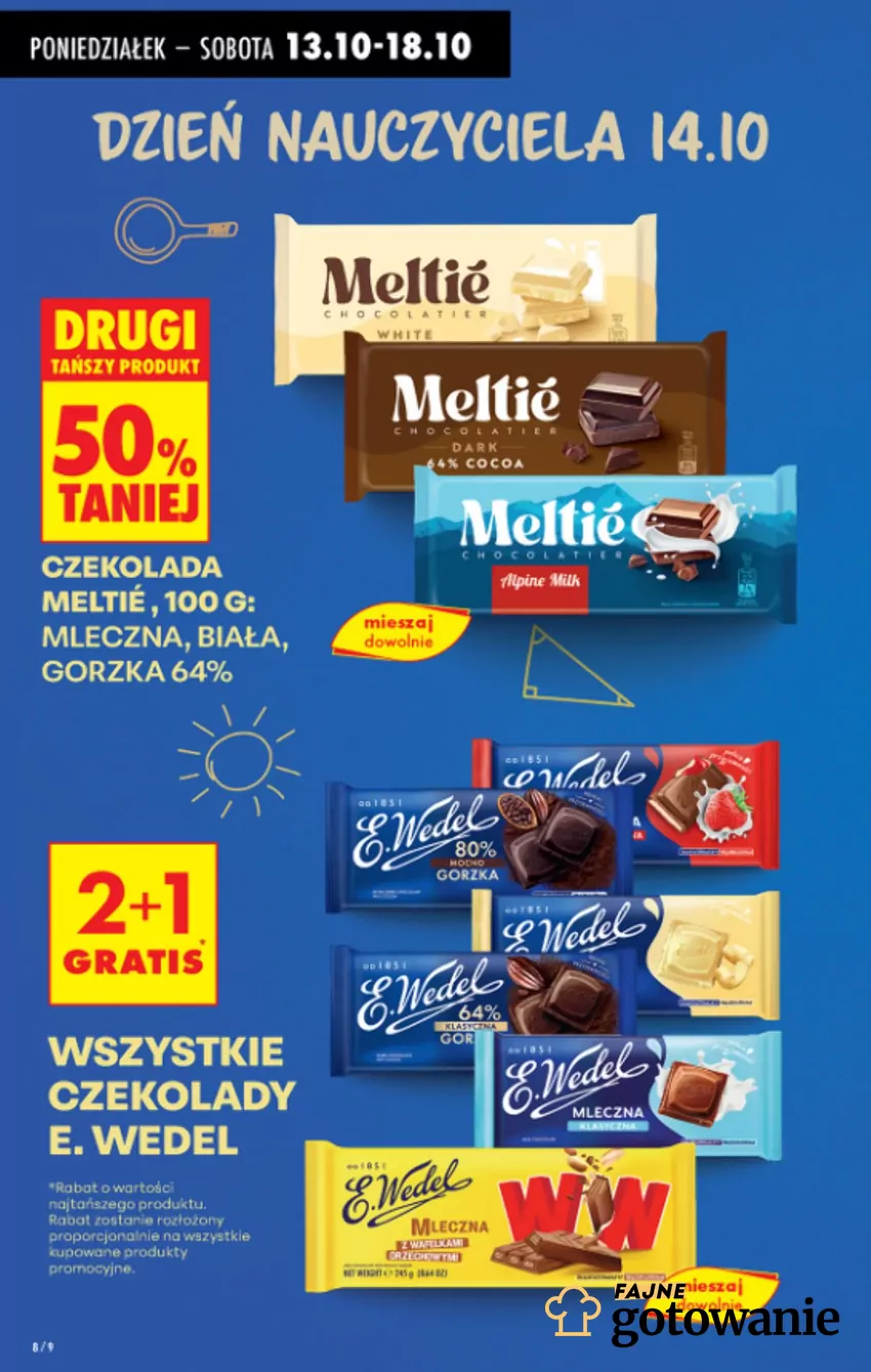 Duże obniżki cen kultowych słodyczy Biedronka - gazetka