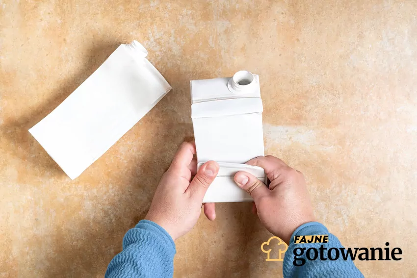 Niewłaściwe wyrzucanie kartonów może zrujnować cały proces recyklingu Karton po mleku