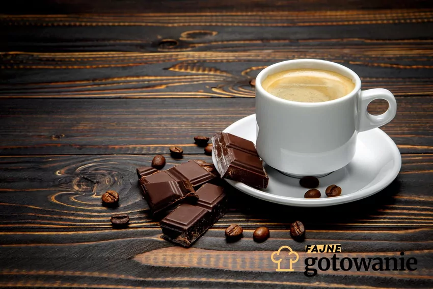 Gorzka czekolada w połączeniu z kawą ma niesamowitą moc! Kawa z czekoladą