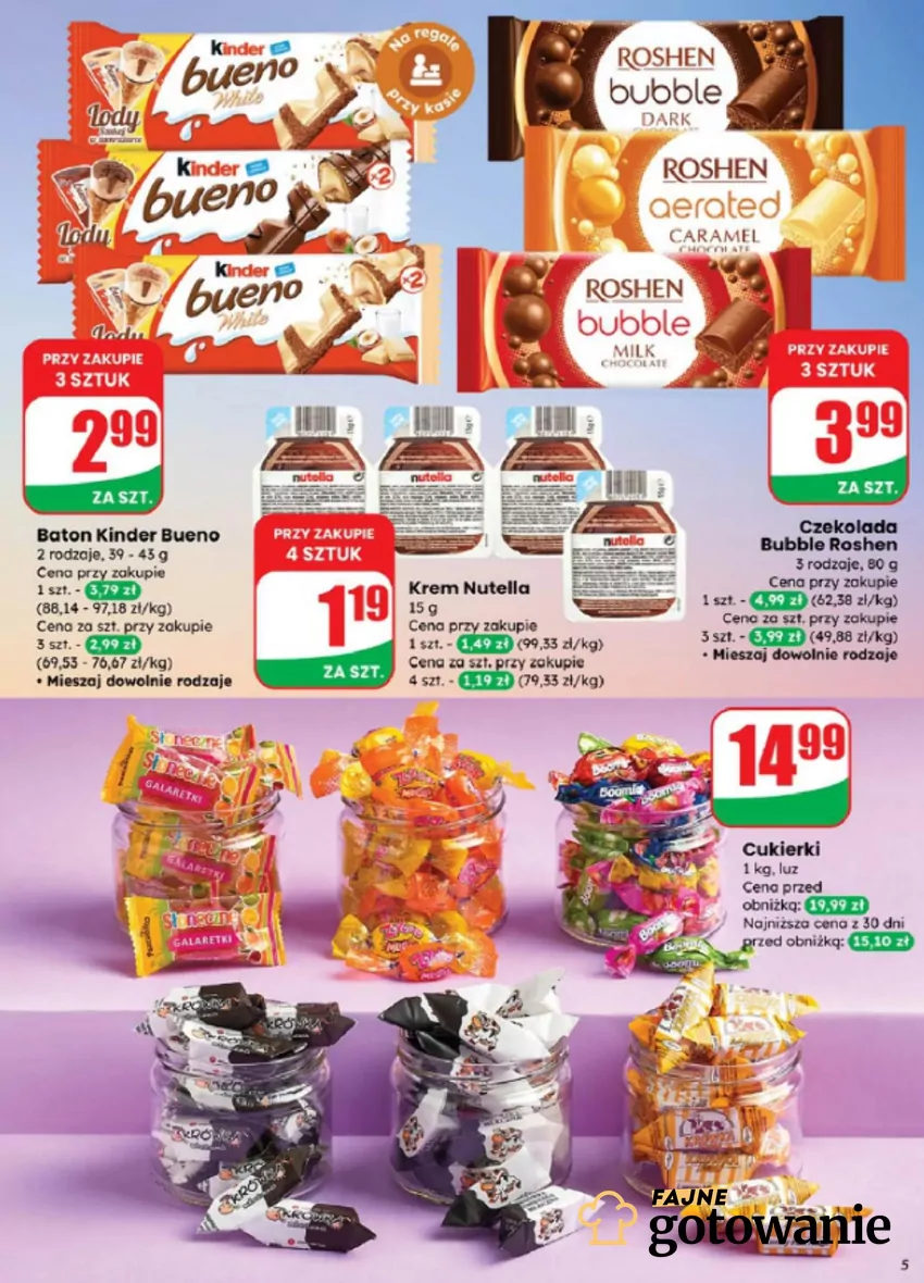 Kultowe słodycze do 21.10 w promocji w Dino Dino - gazetka