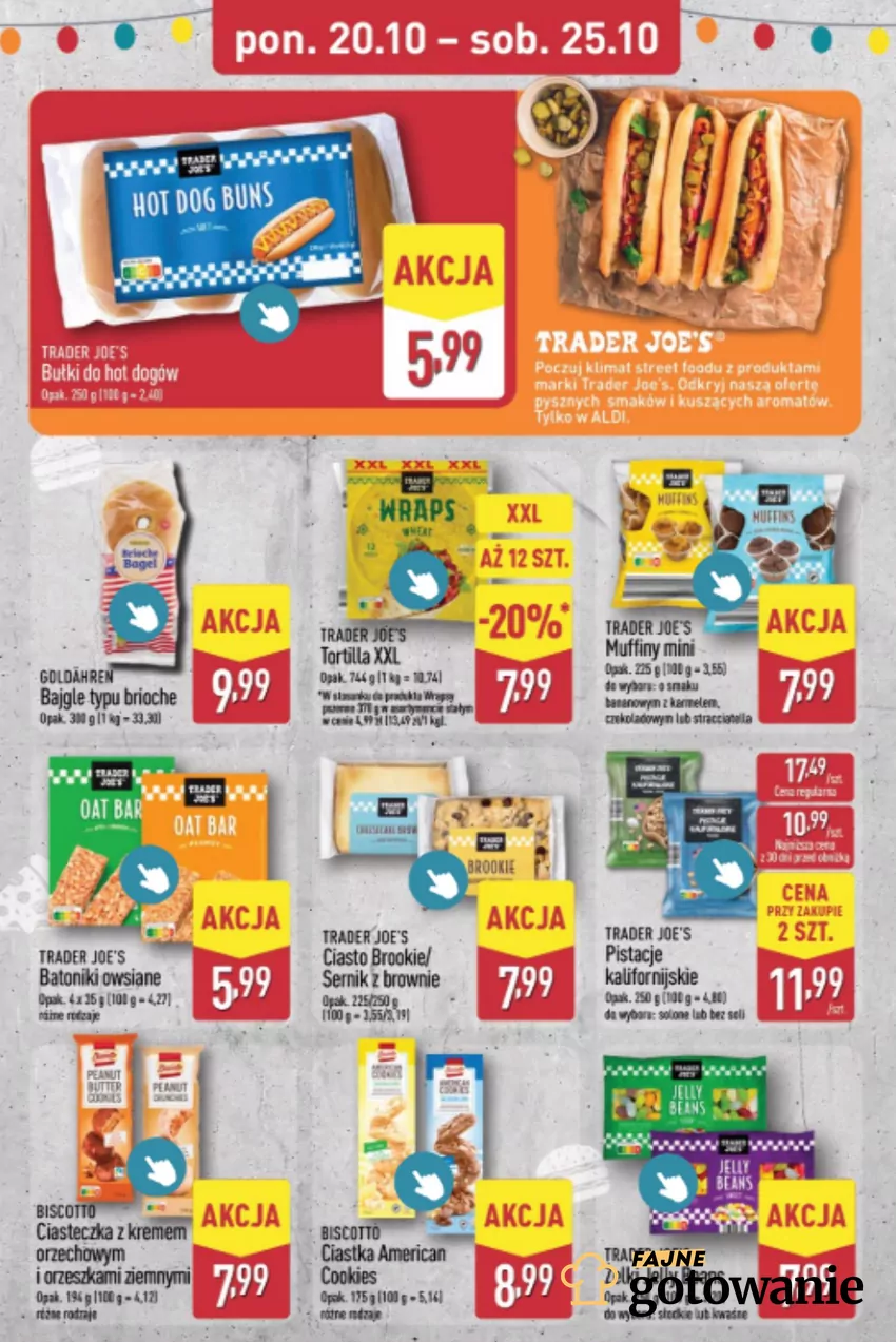 Do 25.10 dużo obniżek cenowych w ALDI Aldi - gazetka