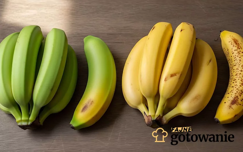 Banany w dojrzewają bardzo szybko po zakupie Proces dojrzewania bananów