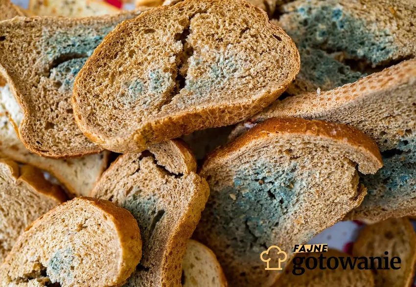 Pleśń jest bardzo niebezpieczna dla zdrowia Spleśniały chleb