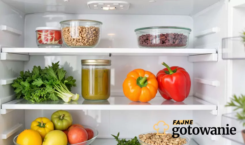 Przechowywanie żywności wpływa na jego bezpieczeństwo do spożycia Lodówka z jedzeniem