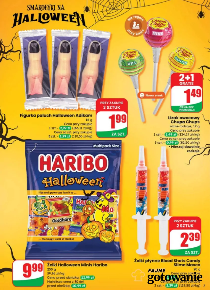 W Dino słodycze na Halloween w okazyjnych cenach Dino - gazetka